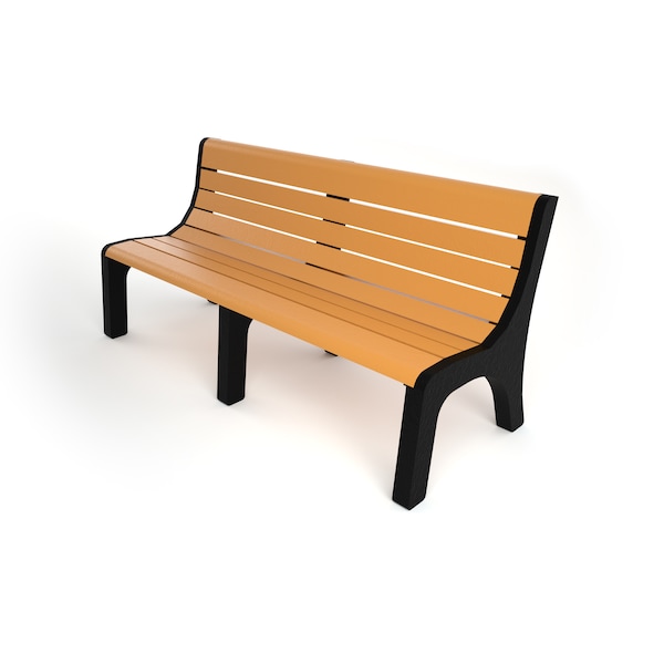 Frog Furnishings Cedar 6' Newport Bench PB 6CEDNEW - main